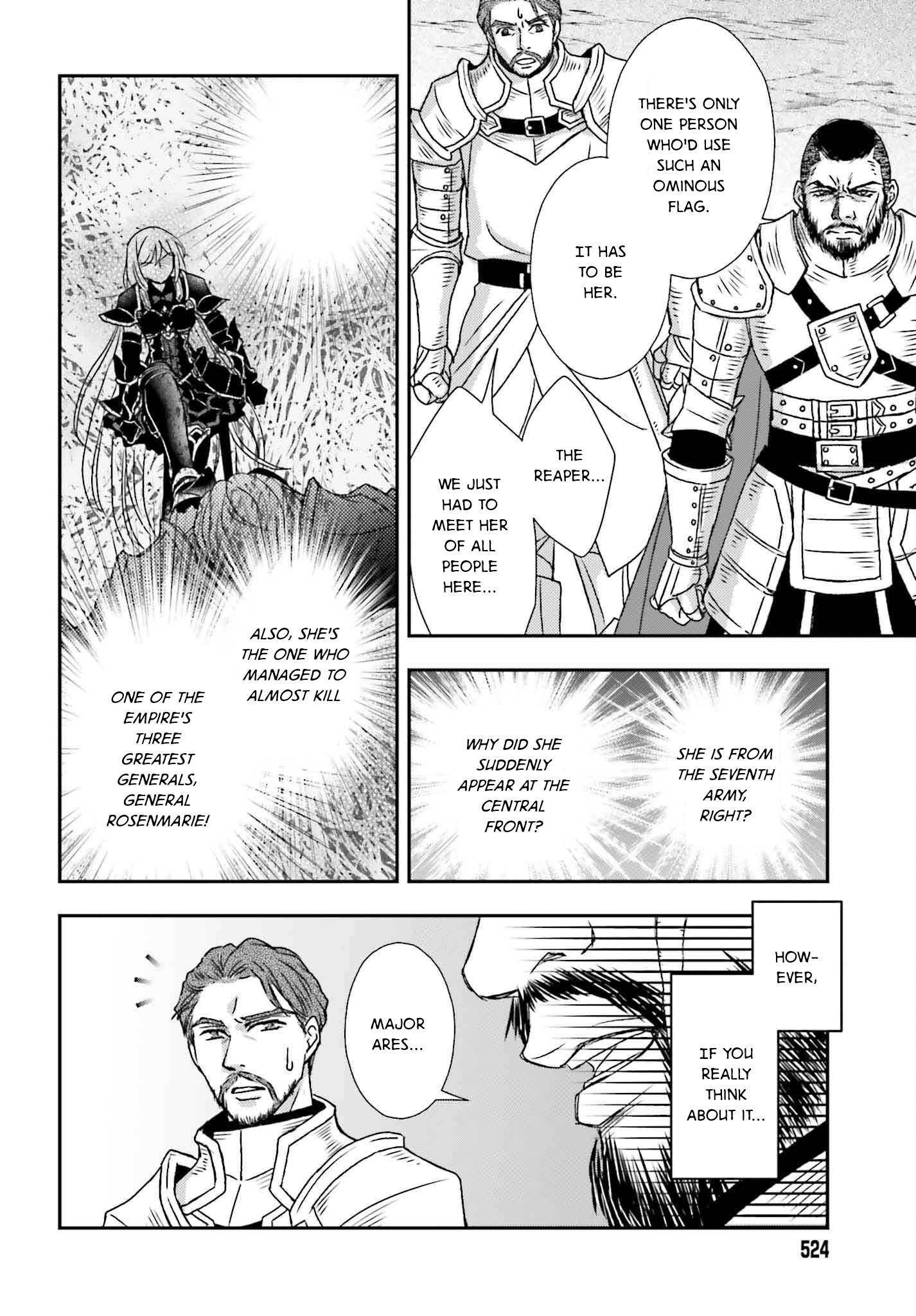 Shinigami ni Sodaterareta Shoujo wa Shikkoku no Tsurugi wo Mune ni Idaku Chapter 50 20